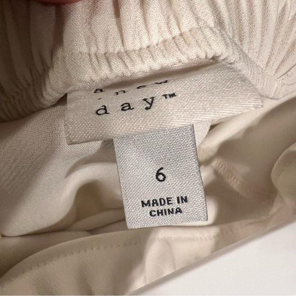 NWT a new day A line Strapless Mini Dress Size 6 - Picture 6 of 7